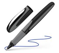 Schneider Ray Stylo Roller (Rechargeable avec Cartouches d'encre Standard, convient aux Droitiers et gauchers) 1 Pièce, Onyx