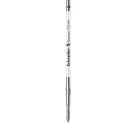 SCHNEIDER Recharge Express 775 - recharge stylo bille verte, pointe moyenne, encre indélébile ISO 12757-2