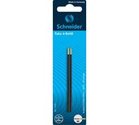 Schneider Recharges Take 4 (recharges pour stylo à bille Take 4 quatre couleurs) noir, 2 pièces, 77291