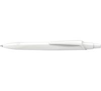 Schneider Reco - Lot de 20 stylos à bille, plastique recyclé, encre bleue - Blanc