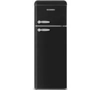 SCHNEIDER Réfrigérateur congélateur haut SCDD208VB Noir G