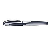 Schneider Ray - Stylo-plume pour droitiers - Cartouche d'encre standard bleu roi incluse - bleu/gris