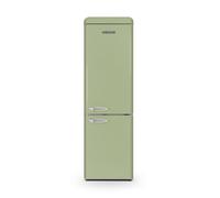 Schneider SCCB250V-VAE - Réfrigérateur combiné 249L Vintage Vert amande
