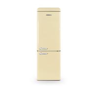 Schneider SCCB300V-CRE - Réfrigérateur combiné 304L Vintage Crème