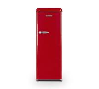 Schneider SCCL222V-RE - Réfrigérateur une porte 229L Vintage Rouge