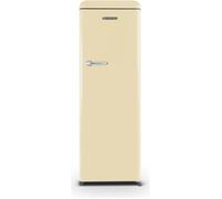 SCHNEIDER - SCCL329VCR - Réfrigérateur 1 porte Vintage - 337L - Froid brassé - 4 clayettes verre - Dégivrage automatique - Crème