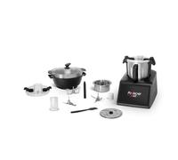 SCHNEIDER SCCM2310FM, Robot chauffant multifonction, Connecté, 4.5 litres, 600 recettes, Balance intégrée, Ecran couleur tactile, Température réglable, Noir