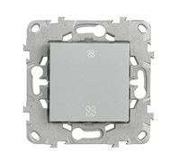 Schneider Schirme Interrupteur VA-ET-VIENT vmc Connexion Rapide Aluminium Unica, 10A