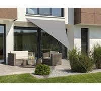 Schneider-Schirme Lanzarote 400 X 400 X 300 Cm Voile d'ombrage Mixte-Adulte, Gris argenté