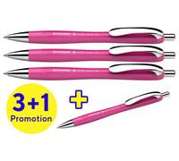 Schneider Schreibgeräte 4 pc(s) Slider Rave XB 132554 Stylo-bille 0.7 mm couleur d'écriture: bleu N/A