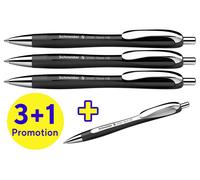 Schneider Schreibgeräte 4 pc(s) Slider Rave XB 132584 Stylo-bille 0.7 mm couleur d'écriture: bleu N/A