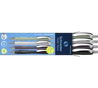 Schneider Schreibgeräte 4 pc(s) Slider Rave XB Trend 25, Box 4 Stück sortiert 132684 Stylo-bille couleur d'écriture: bleu N/A