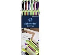 Schneider Schreibgeräte Stylo roller Fineliner Xpress 08 Karton-Etui 6 Stück 190086 6 pc(s)