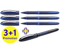 Schneider Schreibgeräte Stylo roller One Business 06 0.6 mm noir, bleu 183084 4 pc(s)