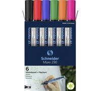 Schneider Schreibgeräte Whiteboard-Marker Maxx 290 6er Set sortiert, 5+1 Aktion 129096 Marqueur tableau blanc 6 pc(s)