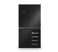 Schneider SCMDWC605NF-DXE - Réfrigérateur Multiportes 606L Dark Inox