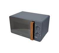 SCHNEIDER SCMWN20SMG, Micro-ondes FJORD, Monofonction, 20 Litres, 700 Watts, Fonction Décongélation, Gris