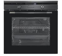 Schneider SCOC17MIBS - Four - encastrable - niche - largeur : 56 cm - profondeur : 57 cm - hauteur : 60 cm - avec système auto-nettoyant - classe A - noir Noir