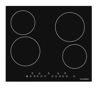 Schneider SCTV604S - Table vitrocéramique 4 feux Noir