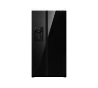 Schneider SCUS556NFGL-BE - Réfrigérateur Multiportes 556L Noir