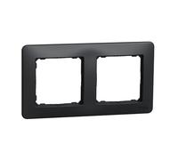 Schneider SDD314802, Cadre 2 éléments Sedna Design Anthracite (EAN 3606481482662)