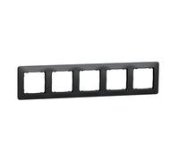 Schneider SDD314805, Cadre 5 éléments Sedna Design Anthracite (EAN 3606481482693)