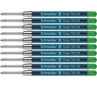 Schneider Mine pour stylo-bille Slider 755 (175504) XB Vert Lot de 10