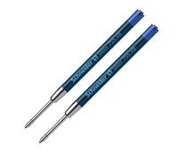 Schneider® Slider 755 Bleu Extra Large à bille Recharges d'encre avec système d'encre Viscoglide® - 2/PK