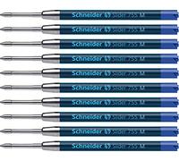 Schneider SLIDER 755 Recharge stylo bille Format G2/ViscoGlide® M/bleu Lot de 10