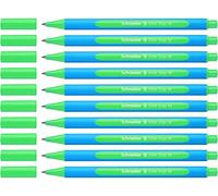 Schneider Slider Edge M - Lot de 10 Stylos à Bille Verts