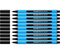 Schneider Slider Edge (Pointe extra large (XB)) Lot de 10 Stylos, Encre noir indélébile