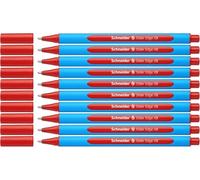Schneider Slider Edge (Pointe extra large (XB)) Lot de 10 Stylos, Encre rouge