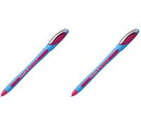 Schneider Slider Memo Stylo-bille non rétractable Bleu/Rose (Lot de 2)