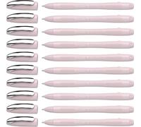 Schneider Slider Memo XB Stylo à bille, lot de 10, Pearl | Encre indélébile, technologie Viscoglide, rechargeable, plastique recyclé à 85 %, prise en main ergonomique