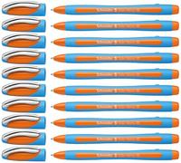 Schneider Slider Memo Xb / 150206 Stylo Bille Orange/Bleu Lot De 10