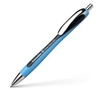 Schneider Slider Rave XB Stylo à bille, Noir | Encre indélébile, technologie Viscoglide, rechargeable, prise en main ergonomique