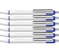 Schneider Pen – Stylo-bille Slider Xite 133286 – 1 mm XB – encre bleue – lot de 6