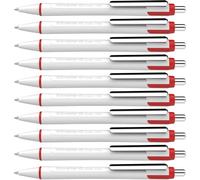 Schneider Slider Xite Stylo à bille, lot de 10 | Épaisseur de trait XB, technologie Viscoglide, rechargeable, prise en main ergonomique