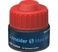 Schneider Station De Recharge Maxx 640 Rouge Pour Marqueur Permanent