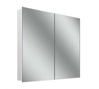Schneider STYLE TW Armoire de toilette avec éclairage LED, 2 portes, prise à droite, 61,5x71,5x12cm, 194.064.02.02, Exécution: norme UE/corps blanc