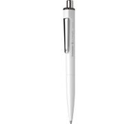 Schneider Stylo À Bille K3 Biosafe Blanc Pte Moyenne Noir
