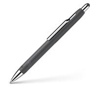 Schneider Stylo à bille rétractable Epsilon 138621 (épaisseur de trait XB, couleur de l'encre : bleu, mine indélébile) graphite
