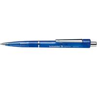 Schneider Stylo à bille rétractable OPTIMA, bleu transparent, M, bleu, indélébile.