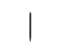 Schneider Pen - Stylo à bille K15 rétractable avec clip acier - Lot de 50 Noir