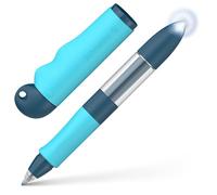 Schneider Optics - Stylo roller Senso 188733 - pour débutants, droitiers/gauchers - bleu/turquoise