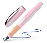 Schneider Stylo roller Ray 187814 (rechargeable avec cartouches d'encre standard, convient aux droitiers et aux gauchers) Cherry Blossom