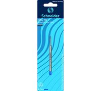 Schneider stylos à bille office 708, permanent, m, bleu, 1 carton sous blister