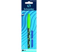 Schneider Stylos à plume Voyage, M, assortis, 1er Carte Blister + 2 cartouches