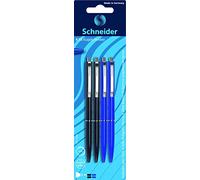 Schneider stylos bille k 15 m 4 2xschwarz 2xblau sous carte blister