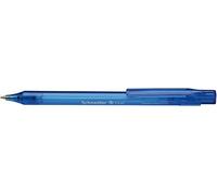 Schneider stylos bille rétractables fave pointe m (bleu, couleur du corps : bleu transparent